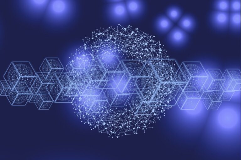 Illustration of Layer 1 and Layer 2 blockchain scaling solutions interconnected